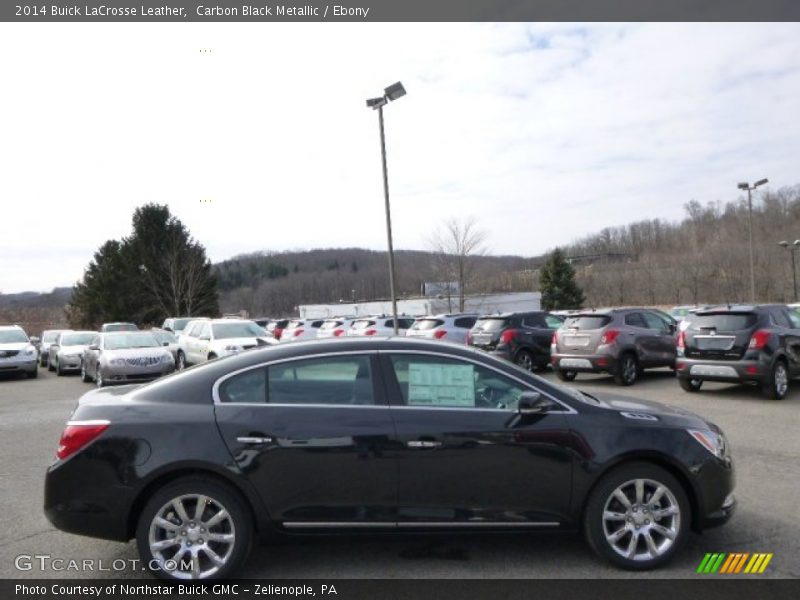 Carbon Black Metallic / Ebony 2014 Buick LaCrosse Leather