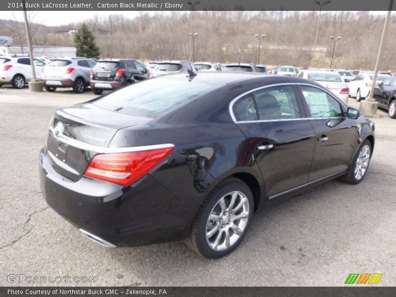 Carbon Black Metallic / Ebony 2014 Buick LaCrosse Leather