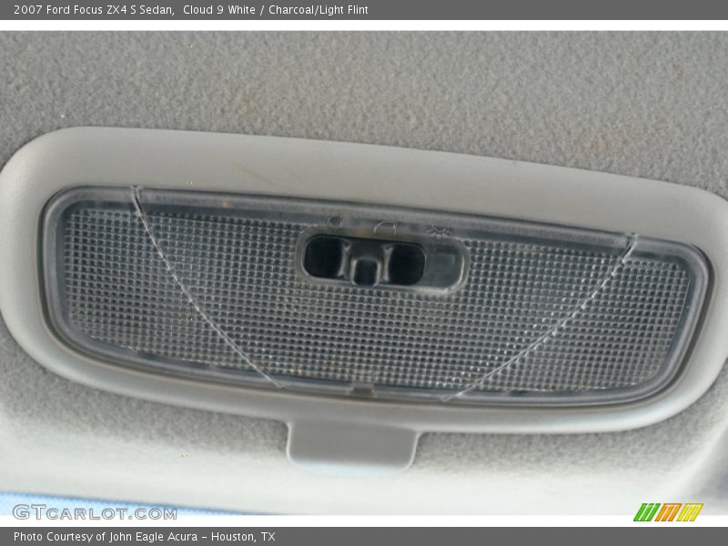 Cloud 9 White / Charcoal/Light Flint 2007 Ford Focus ZX4 S Sedan