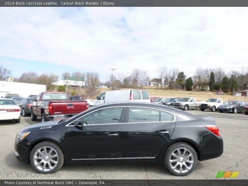 Carbon Black Metallic / Ebony 2014 Buick LaCrosse Leather