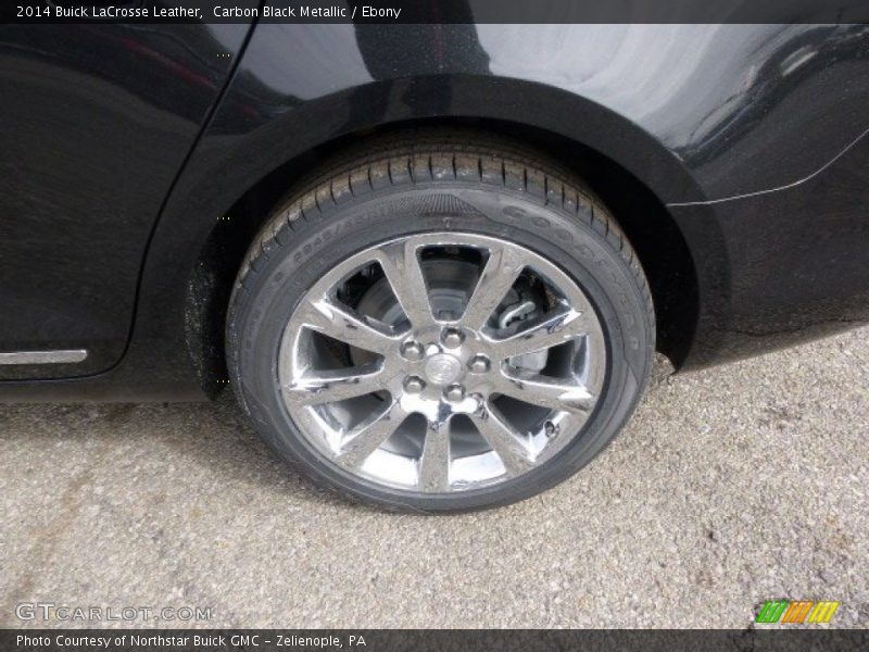 Carbon Black Metallic / Ebony 2014 Buick LaCrosse Leather