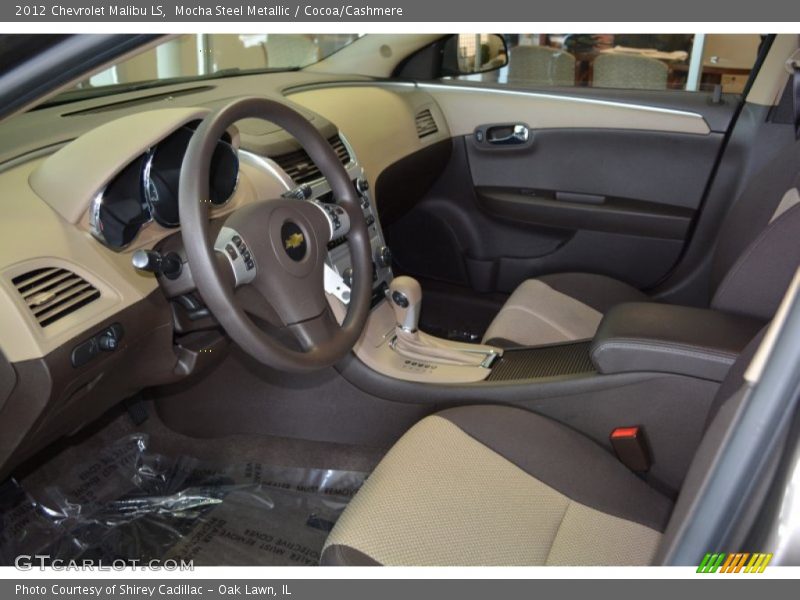 Mocha Steel Metallic / Cocoa/Cashmere 2012 Chevrolet Malibu LS