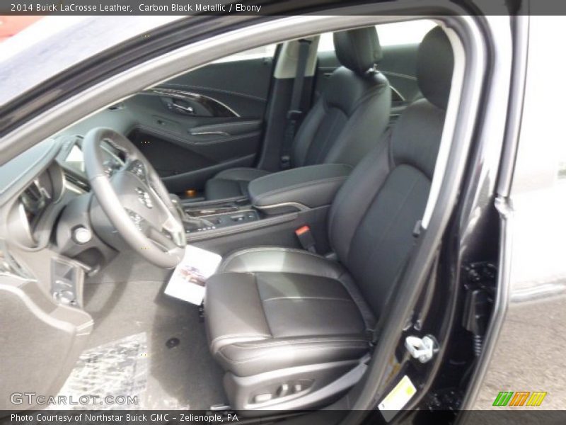 Carbon Black Metallic / Ebony 2014 Buick LaCrosse Leather