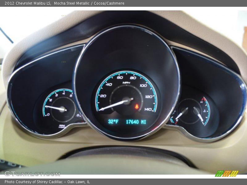 Mocha Steel Metallic / Cocoa/Cashmere 2012 Chevrolet Malibu LS