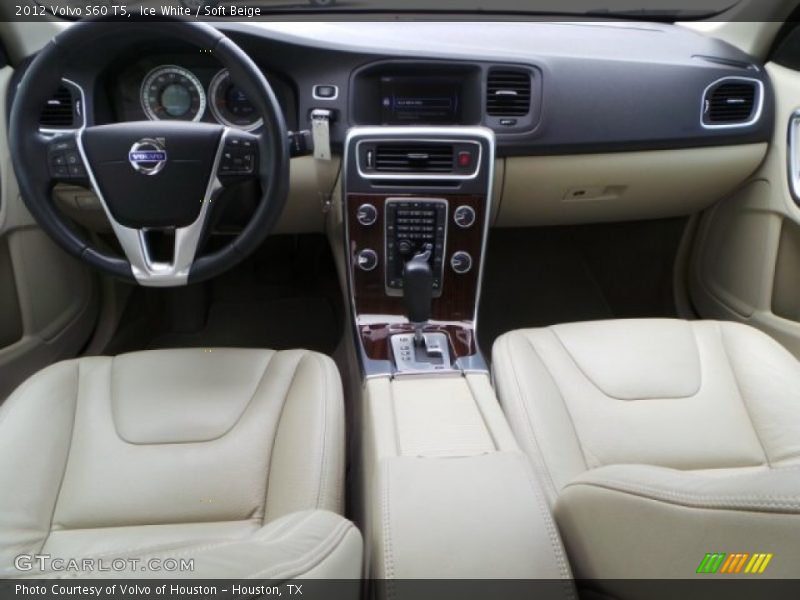 Ice White / Soft Beige 2012 Volvo S60 T5