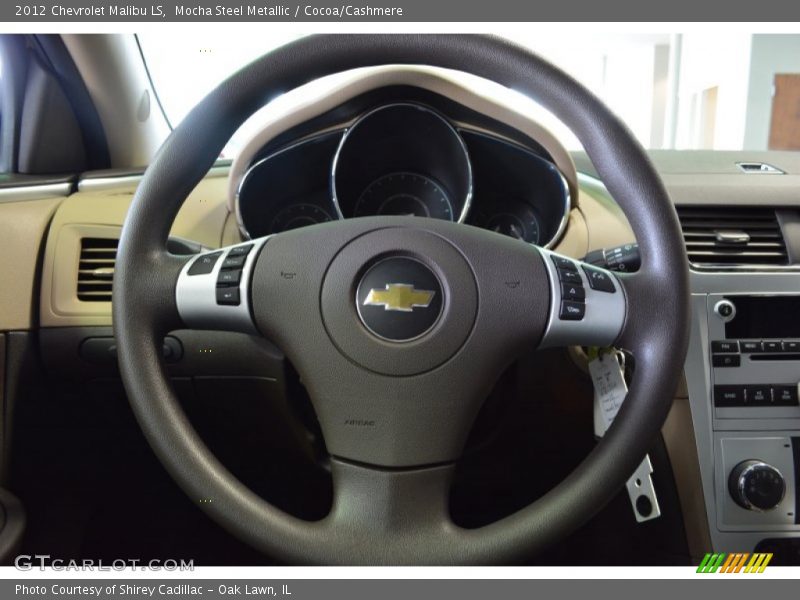 Mocha Steel Metallic / Cocoa/Cashmere 2012 Chevrolet Malibu LS