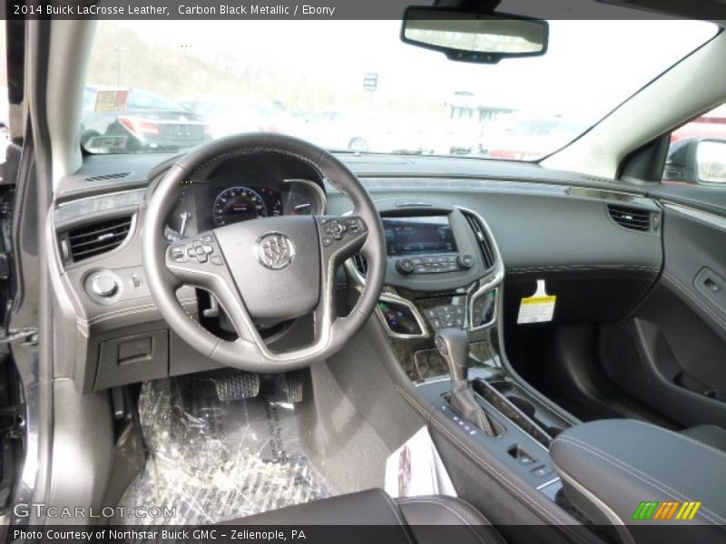 Carbon Black Metallic / Ebony 2014 Buick LaCrosse Leather