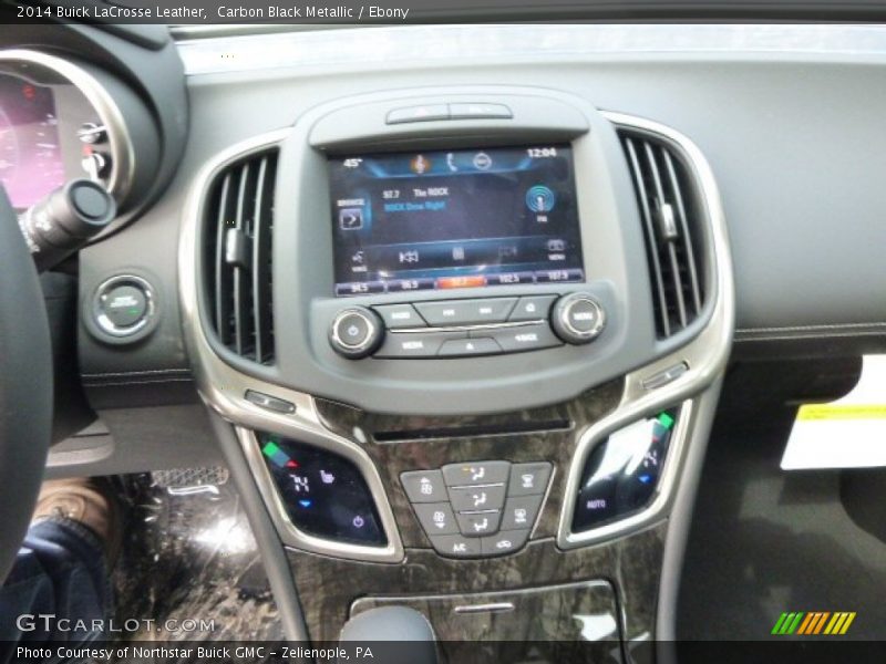 Carbon Black Metallic / Ebony 2014 Buick LaCrosse Leather