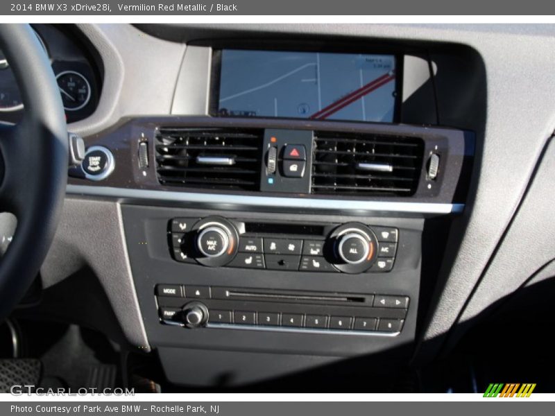 Vermilion Red Metallic / Black 2014 BMW X3 xDrive28i
