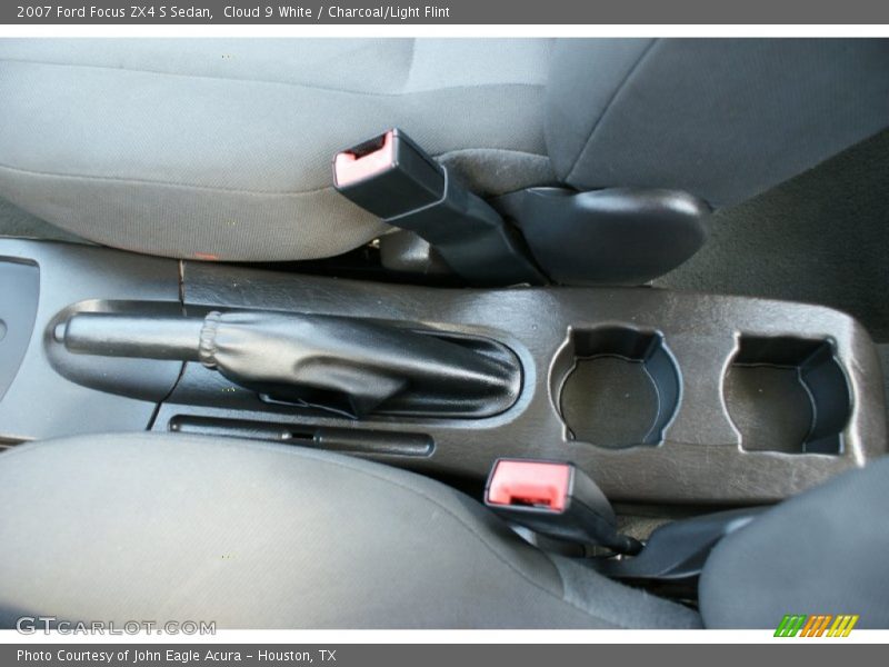 Cloud 9 White / Charcoal/Light Flint 2007 Ford Focus ZX4 S Sedan