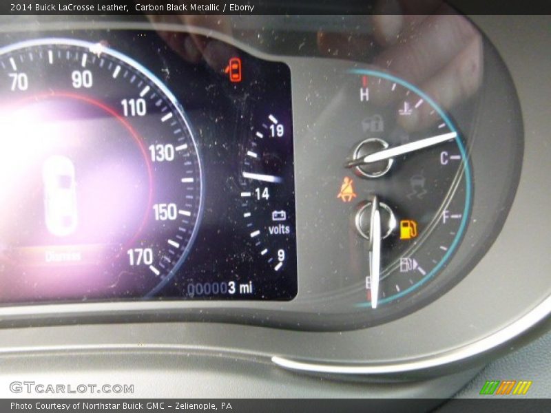 Carbon Black Metallic / Ebony 2014 Buick LaCrosse Leather