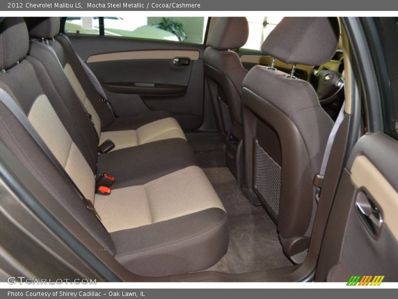 Mocha Steel Metallic / Cocoa/Cashmere 2012 Chevrolet Malibu LS