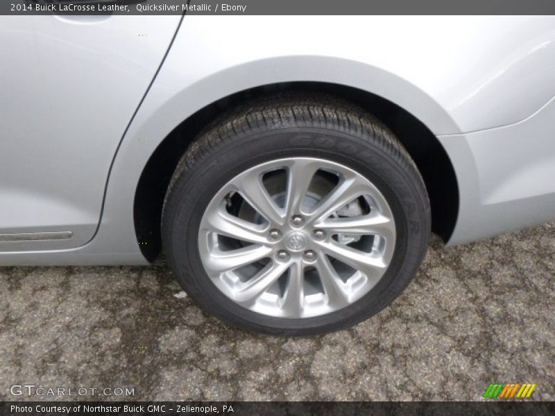 Quicksilver Metallic / Ebony 2014 Buick LaCrosse Leather