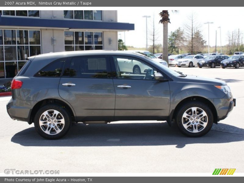 Nimbus Gray Metallic / Taupe 2007 Acura MDX