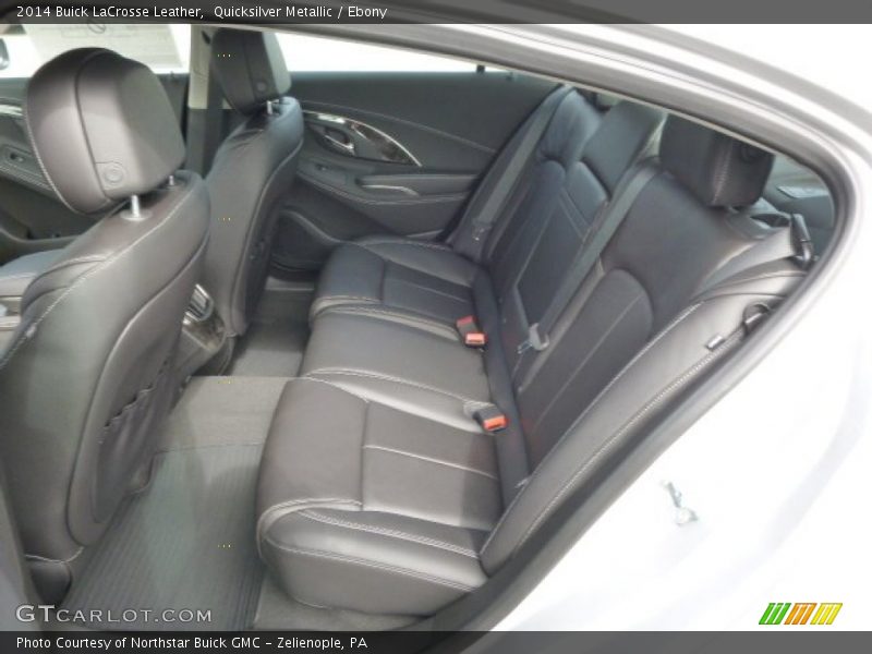 Quicksilver Metallic / Ebony 2014 Buick LaCrosse Leather
