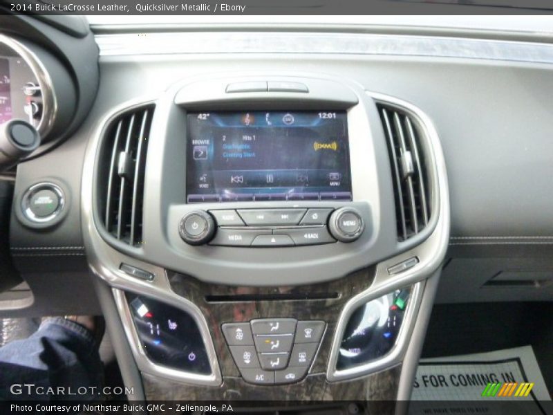 Quicksilver Metallic / Ebony 2014 Buick LaCrosse Leather