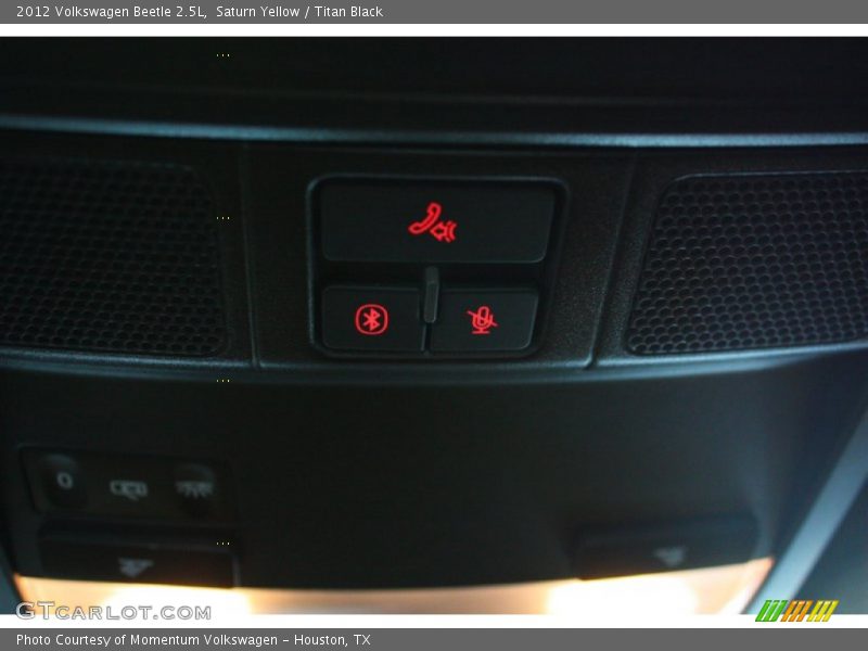 Saturn Yellow / Titan Black 2012 Volkswagen Beetle 2.5L