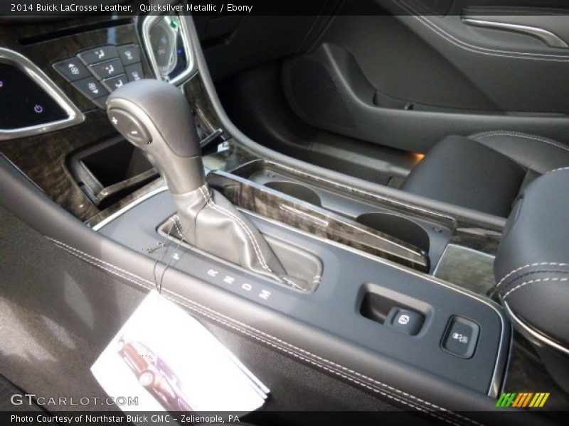Quicksilver Metallic / Ebony 2014 Buick LaCrosse Leather