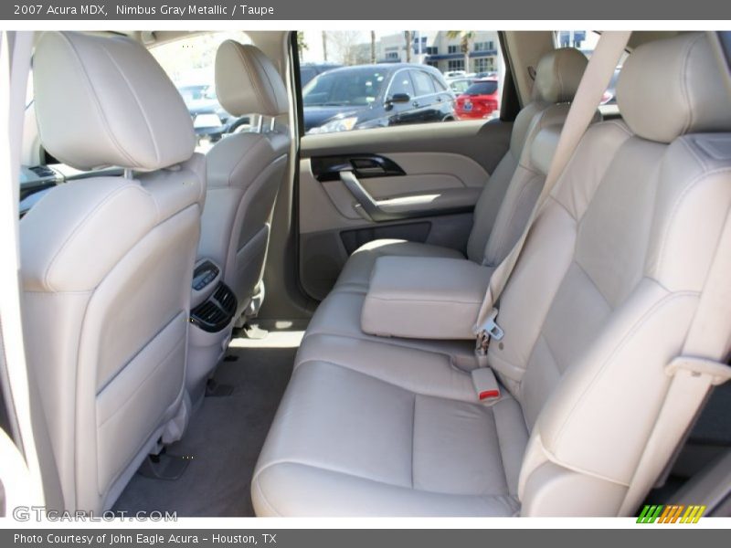 Nimbus Gray Metallic / Taupe 2007 Acura MDX