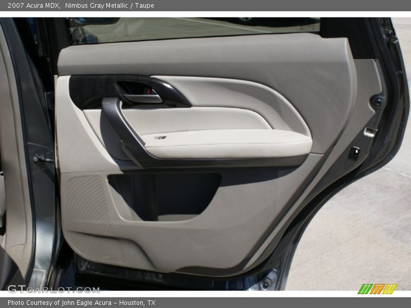 Nimbus Gray Metallic / Taupe 2007 Acura MDX