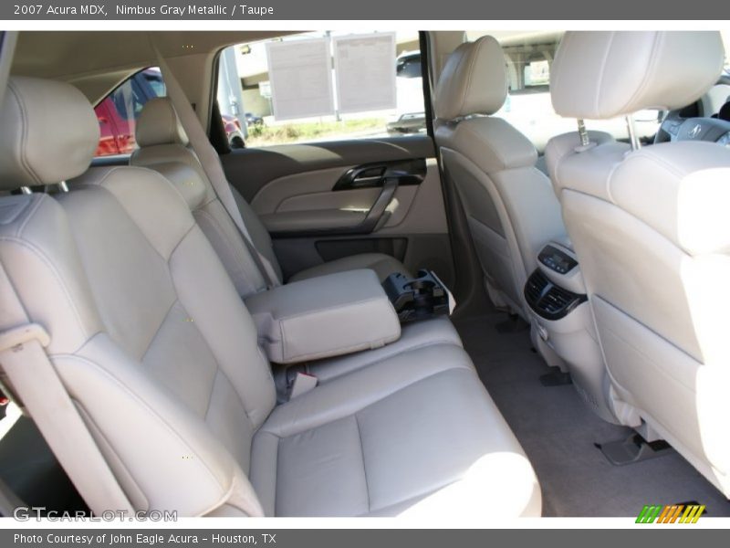 Nimbus Gray Metallic / Taupe 2007 Acura MDX