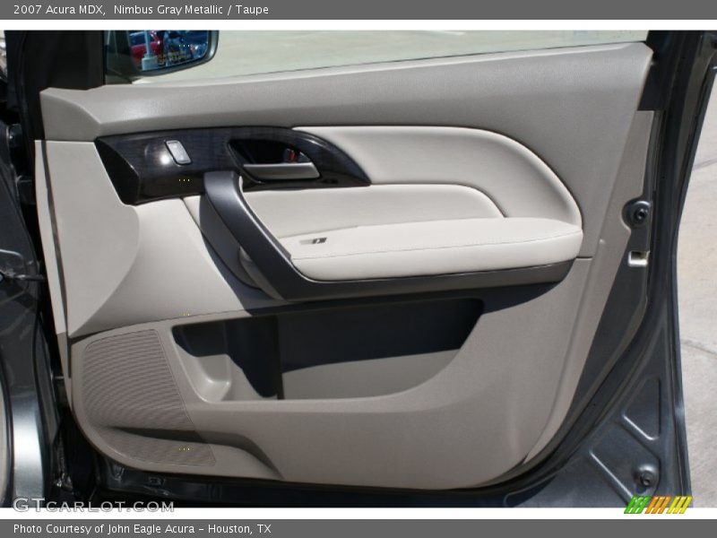 Nimbus Gray Metallic / Taupe 2007 Acura MDX