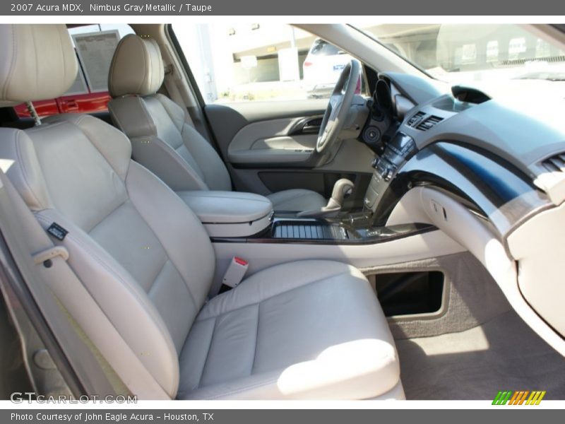 Nimbus Gray Metallic / Taupe 2007 Acura MDX