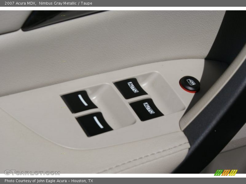 Nimbus Gray Metallic / Taupe 2007 Acura MDX