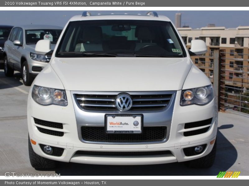 Campanella White / Pure Beige 2010 Volkswagen Touareg VR6 FSI 4XMotion