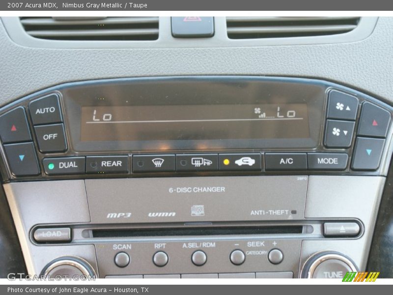 Nimbus Gray Metallic / Taupe 2007 Acura MDX