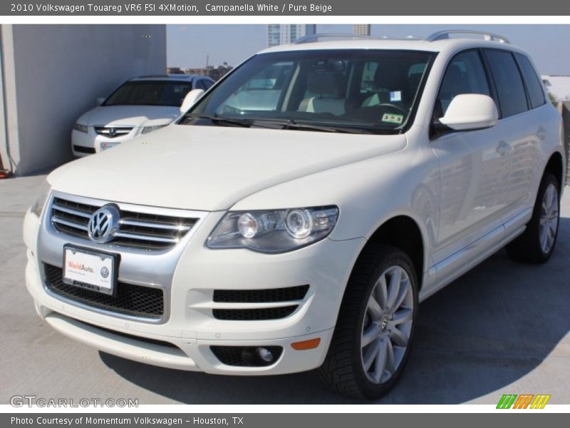 Campanella White / Pure Beige 2010 Volkswagen Touareg VR6 FSI 4XMotion