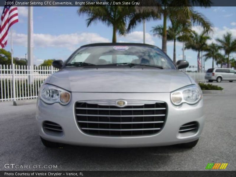 Bright Silver Metallic / Dark Slate Gray 2006 Chrysler Sebring GTC Convertible