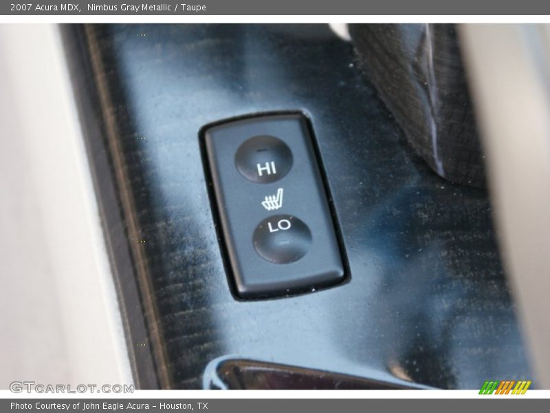 Nimbus Gray Metallic / Taupe 2007 Acura MDX