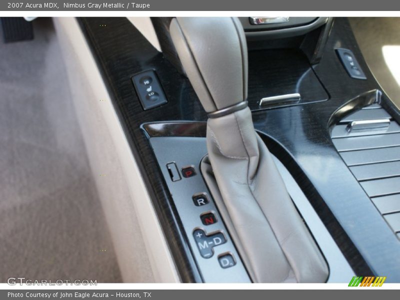 Nimbus Gray Metallic / Taupe 2007 Acura MDX