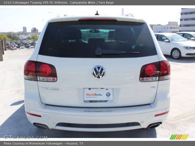 Campanella White / Pure Beige 2010 Volkswagen Touareg VR6 FSI 4XMotion