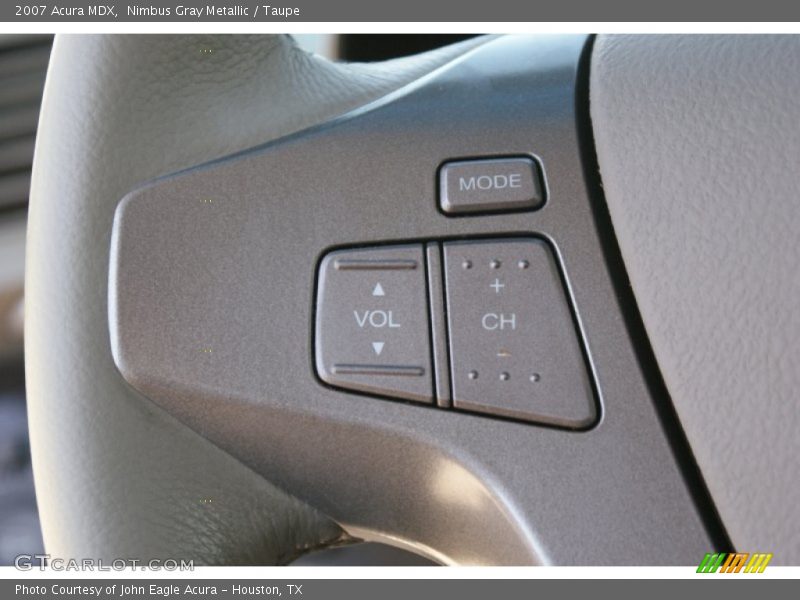 Nimbus Gray Metallic / Taupe 2007 Acura MDX