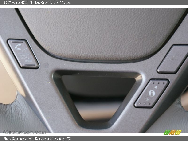 Nimbus Gray Metallic / Taupe 2007 Acura MDX
