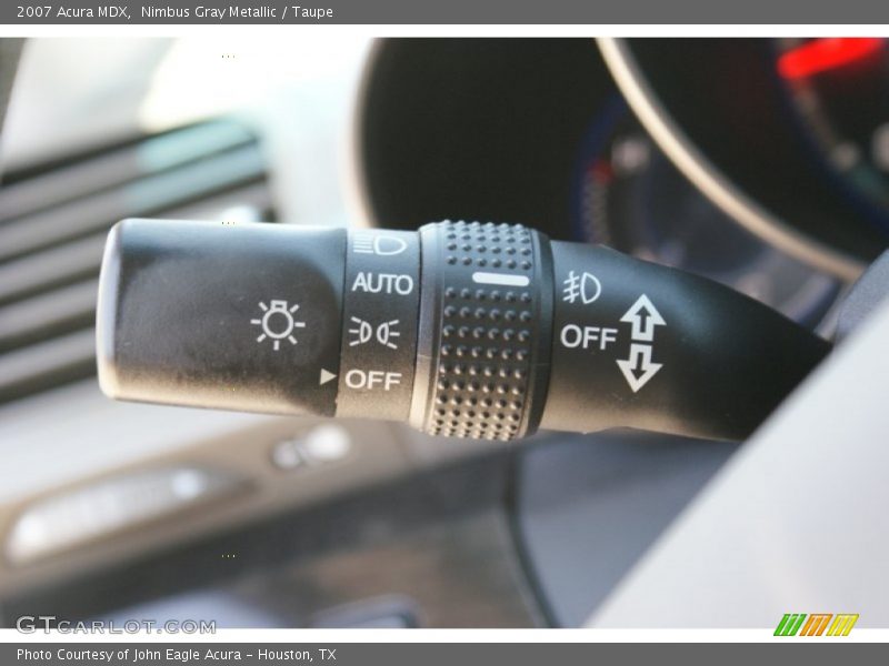 Nimbus Gray Metallic / Taupe 2007 Acura MDX