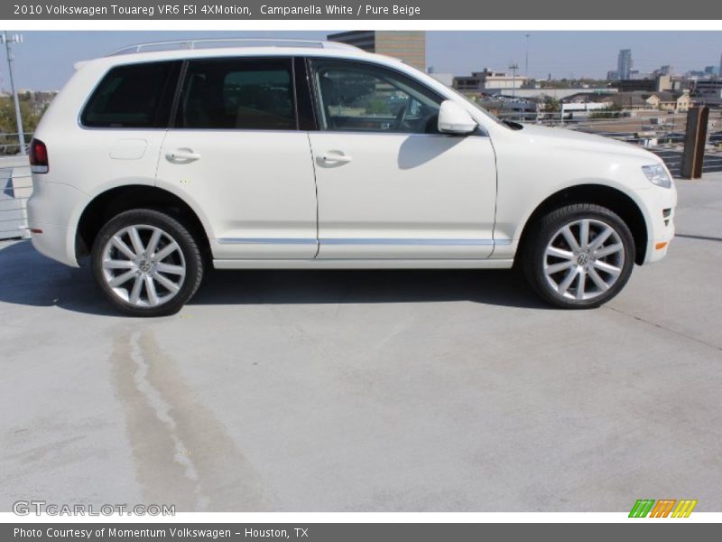 Campanella White / Pure Beige 2010 Volkswagen Touareg VR6 FSI 4XMotion