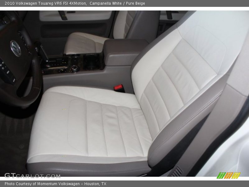 Campanella White / Pure Beige 2010 Volkswagen Touareg VR6 FSI 4XMotion