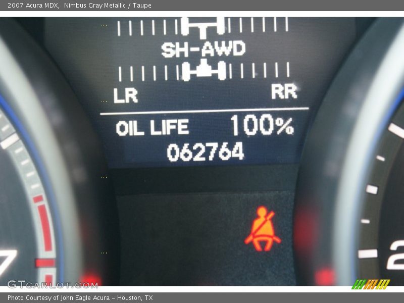 Nimbus Gray Metallic / Taupe 2007 Acura MDX