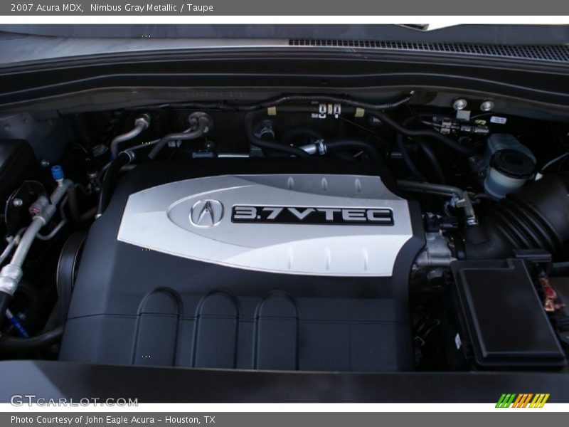 Nimbus Gray Metallic / Taupe 2007 Acura MDX
