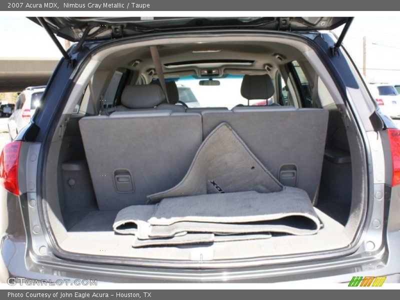 Nimbus Gray Metallic / Taupe 2007 Acura MDX