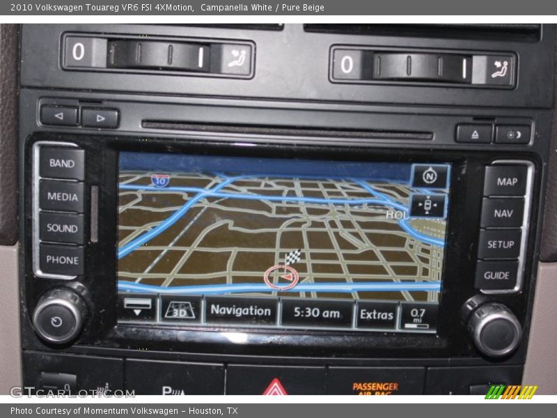 Campanella White / Pure Beige 2010 Volkswagen Touareg VR6 FSI 4XMotion