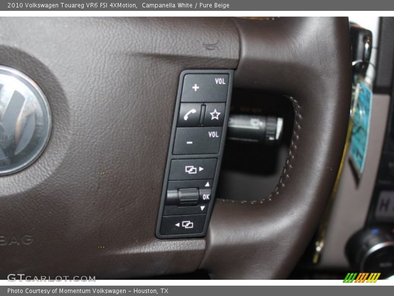 Campanella White / Pure Beige 2010 Volkswagen Touareg VR6 FSI 4XMotion