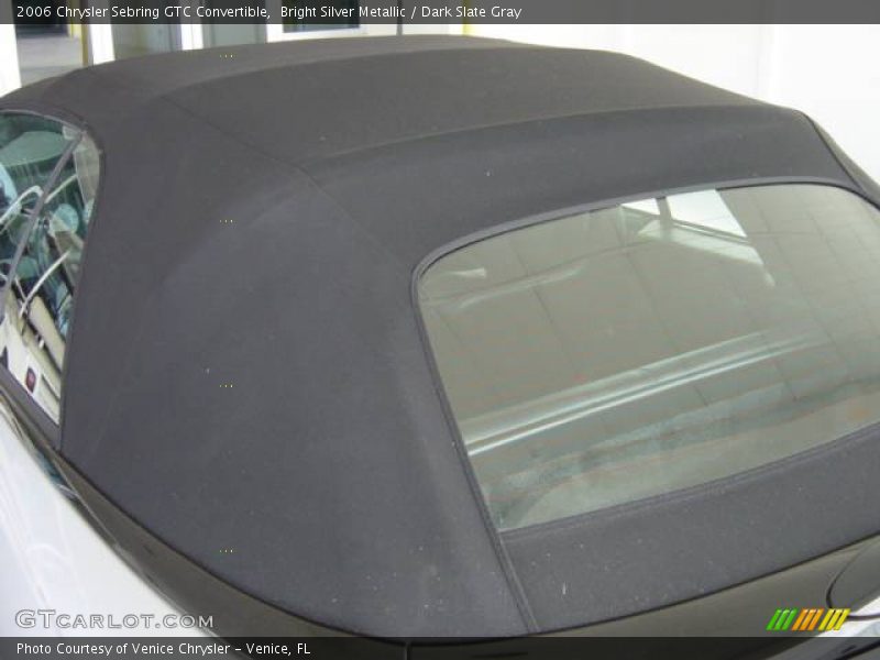 Bright Silver Metallic / Dark Slate Gray 2006 Chrysler Sebring GTC Convertible