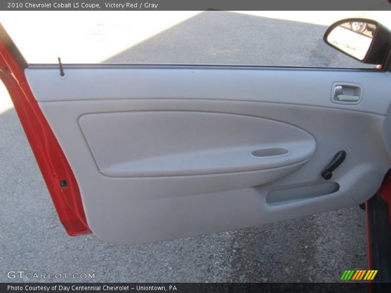 Victory Red / Gray 2010 Chevrolet Cobalt LS Coupe