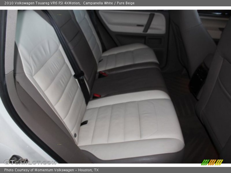 Campanella White / Pure Beige 2010 Volkswagen Touareg VR6 FSI 4XMotion