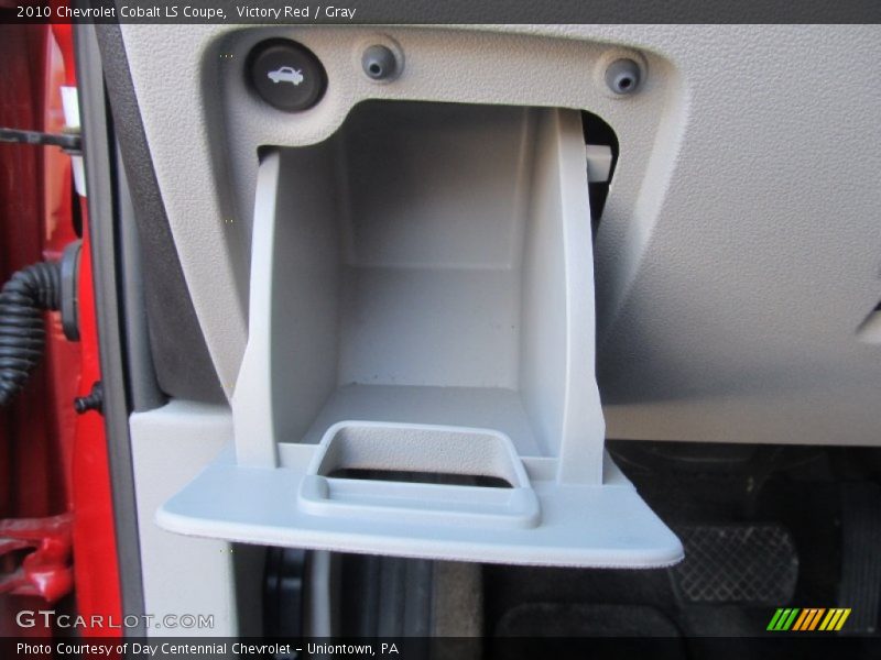 Victory Red / Gray 2010 Chevrolet Cobalt LS Coupe