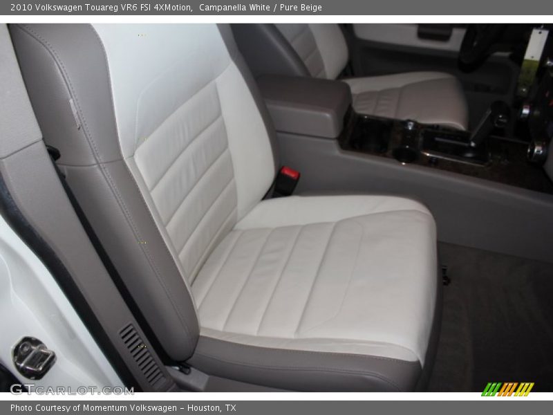 Campanella White / Pure Beige 2010 Volkswagen Touareg VR6 FSI 4XMotion